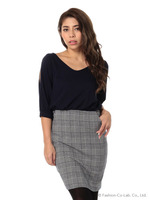 裏毛ドッキングワンピース