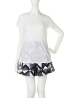 【CHIC】斜行simple Tシャツ