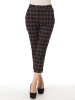 チェックイージートラウザー