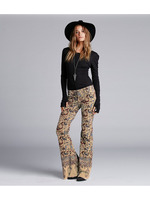 ペイズリー柄コールバギーパンツ