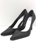 【R&E】ベーシックレザーポインテッドトゥパンプス