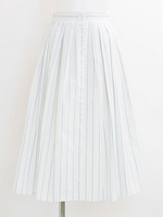 【宮田聡子さんカタログ着用】ランダムストライプスカート