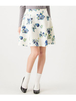 【3/12　ヒルナンデス掲載】フラワー切替フレアースカート