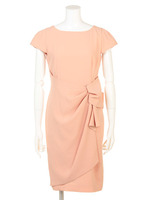 JUSGLITTY Luxe サイドリボンワンピ