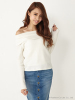 【スペシャルプライス】オフショルウォームカットTOP