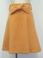 スエードライクスカート