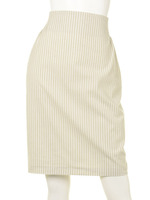 ストライプタイトスカート