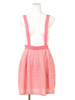 ボックスジャガードタックスカート