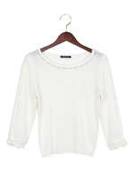 袖レース／ニット