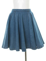 【カタログ掲載商品】デニムサーキュラースカート