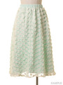 ディスパーションフラワースカート