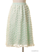 ディスパーションフラワースカート