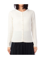 ランダムボタンニットカーディガン