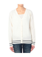 薄手Vネックニットカーディガン