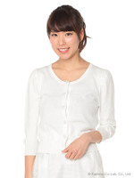 カラフルマカロンカーデ