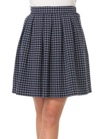 チェック織りタックSK