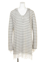 バテンレースコンビフード付きOP