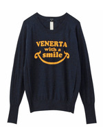 VENERTA knitwear ロゴスマイルニット