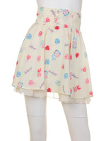 キャンディーシフォンスカート