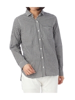 ワンポケットギンガムチェックシャツ