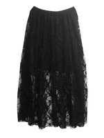 [LAVENDER LINE]lace longskirt