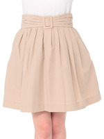 ウエストリボンタックギャザースカート
