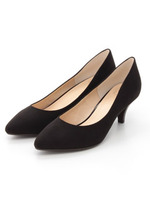 B ポインテッドパンプス55/BLACK
