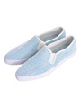 PALE TWEEDポインテッドSLIPPON/I/BLU