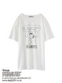 SNOOPY S/S TEE/Lt.PURPLE 