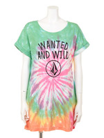 Wild DyeTee Dress【VOLCOM】/PNK