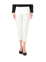 [L]テーパードクロップドパンツ/ホワイト(001)