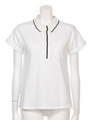 [Salon de Balcony]ポロシャツ/WHT