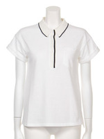 [Salon de Balcony]ポロシャツ/WHT