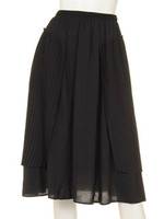 sidepeplum　skirt/pink
