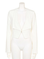 springカラーショートJK/WHT