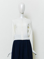 【BONICA　dot　GARDEN】12Gコットンカーデ（A）/ピンク