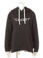 【FONT LAB×Planet blue world】フードプルオーバー/ブラック