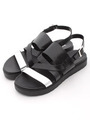 【KAREN LIPPS】BACK STRAP SANDAL/ORZO/PLATINO