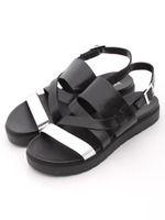 【KAREN LIPPS】BACK STRAP SANDAL/ORZO/PLATINO