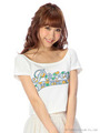【LIZ LISA】トロピカルロゴTシャツ/ピンク