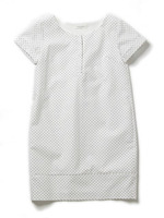 【NUMBER　STANDARD】ドットワンピース/ブルー