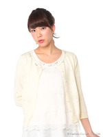 すかし7分C/DインナーティアードE/S/ピンク