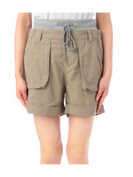 らくちんショートパンツ/ベージュ系(052)