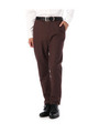 ウール混ストレートパンツ/ブラウン系(044)