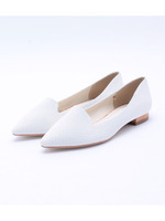 オペラポインテッドペタパンプス/レッド(062)