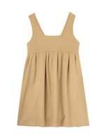 カシミヤ混スクエアネックワンピース/サンドベージュ(053)