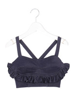 カットデニムブラ/ダークブルー