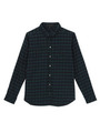 ギンガムチェックネルシャツ/ブルー系(292)