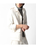 コットンリネンカルゼブルゾン/ブラック(019)