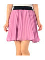 シフォンプリーツスカート/ピンク系(073)
